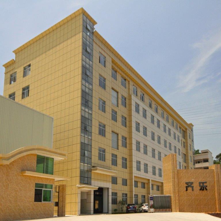 Beige multi-storey factory building shown on HLH's company overview page