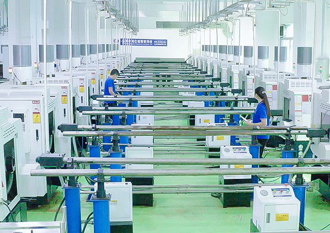Machining equipment at HONSCN's Shenzhen workshop