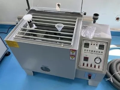 Salt spray test chamber in Sofeast's Dongguan test lab