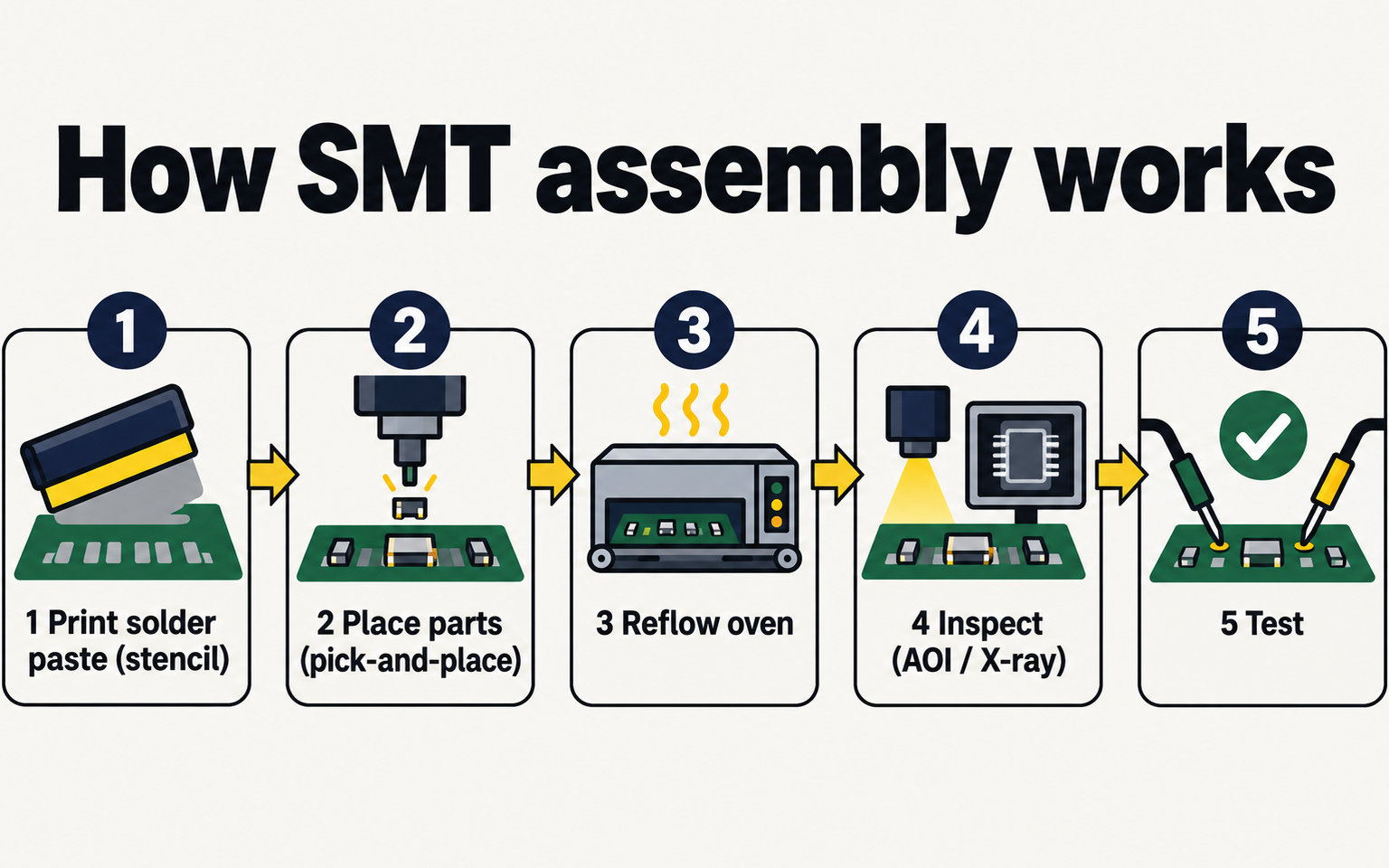 How SMT assembly works